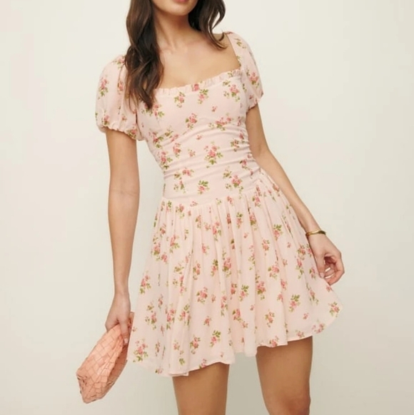 Reformation Davonne Dress in Audrey size 6 NWT - Picture 1 of 11